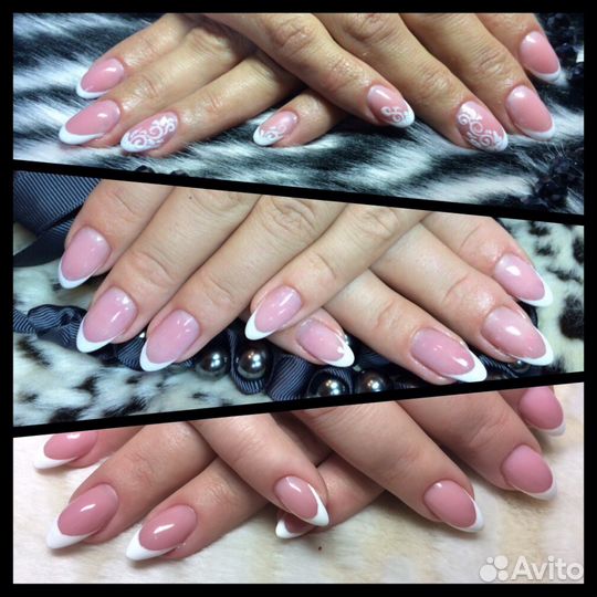 Наращивание ногтей, шеллак, маникюр