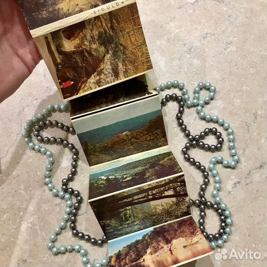 Открытки раскладушка Сигулда Лиесма Рига 1974 год