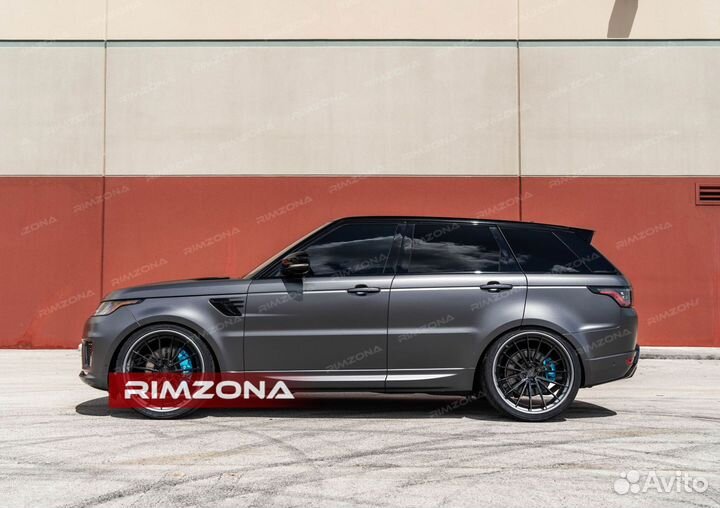 Кованые диски R22 на Range Rover Sport