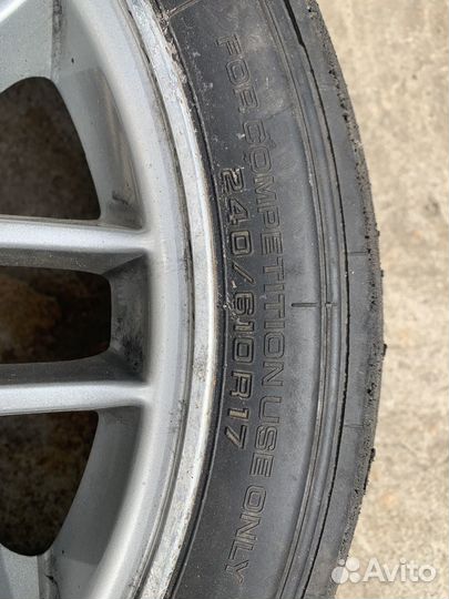 Диски с резиной r17 advan rx8