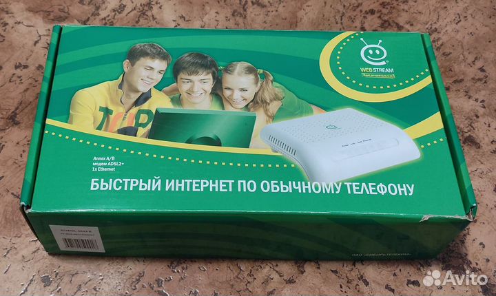 Adsl модем icxdsl 5633 E / Webstream