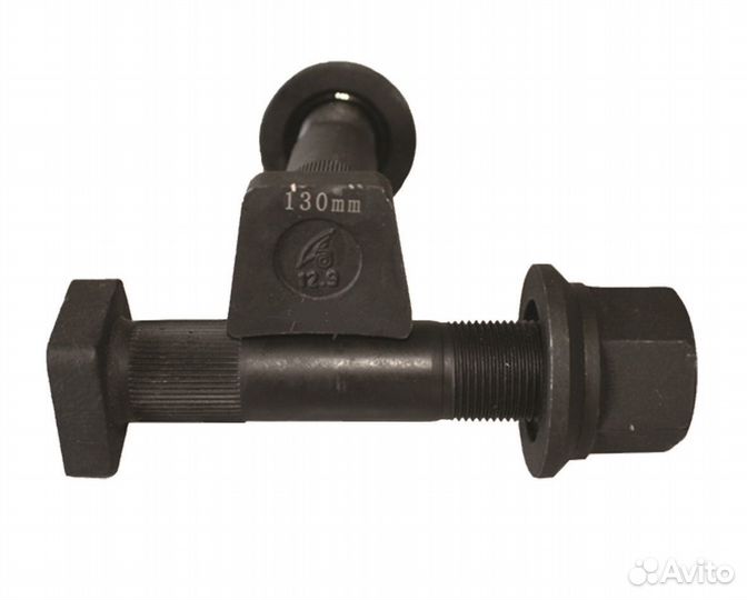 Болт колеса заднего с гайкой D-22mm Шакман Ф3000