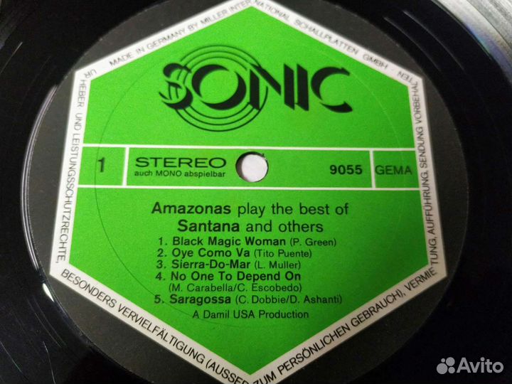 Amazonas Play The Best Of Santana And Others