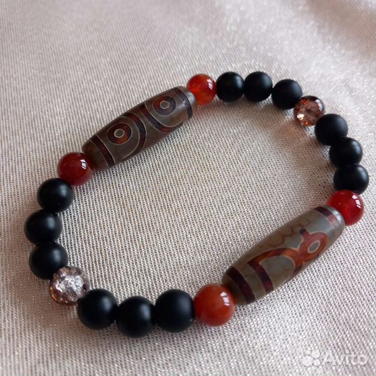Браслет Денежный с дзи