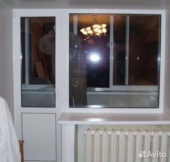 Пластиковые окна под ключ N9186