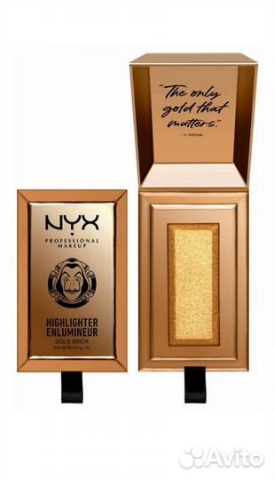 Хайлайтер NYX highlighter enlumineur Cold Brick