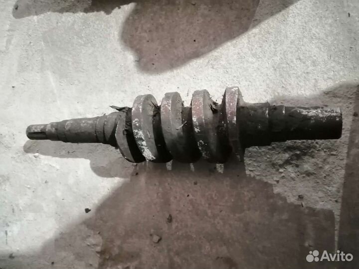 Червячный вал, колесо