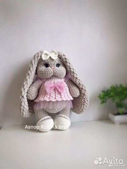 Мягкая игрушка зайка