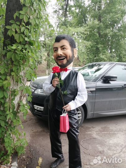 Поздравление Ростовая кукла Супер Жорик