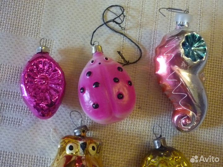 Заяц на прищепке, дед мороз, рыбка, конек