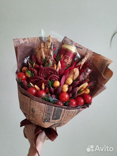 Мужские букеты съедобные заказ