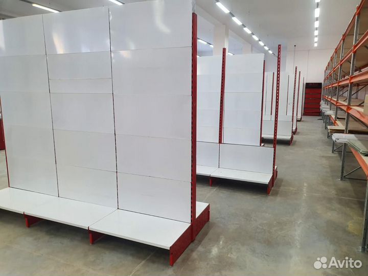 Стеллаж металлический для магазина бу