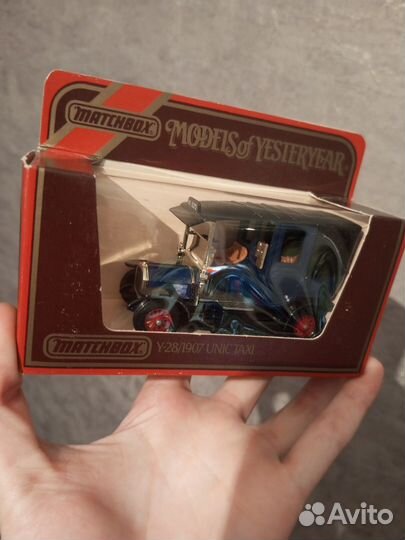 Matchbox 1:43 Y-28/1907 Unic Taxi