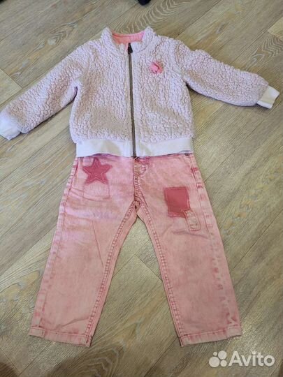 Детские вещи пакетом для девочки 92