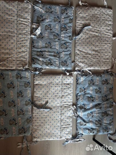 Бортики в детскую кроватку