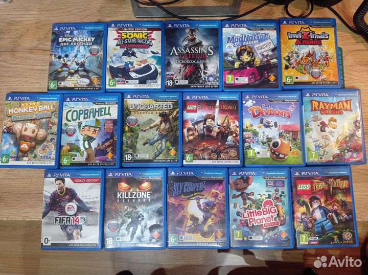 Игры на PS Vita