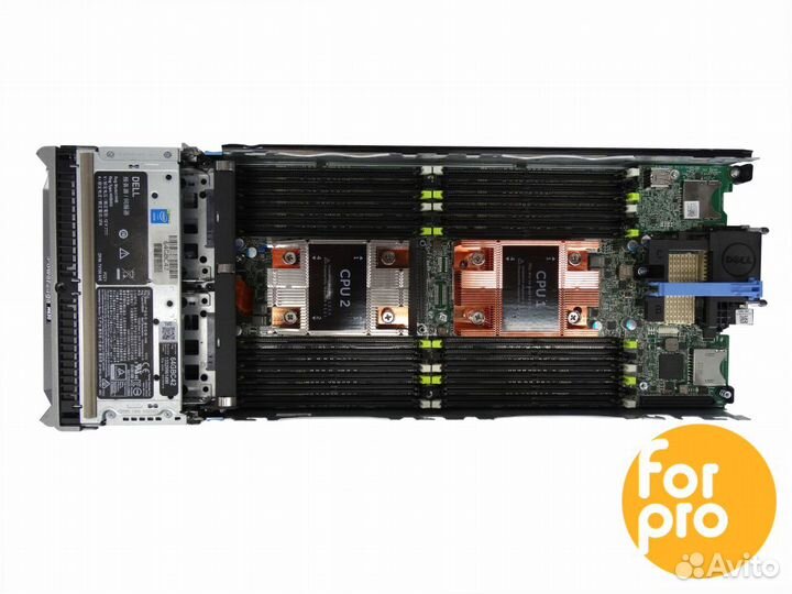Лезвие dell M630 2xE5-2667v4 32GB, H330