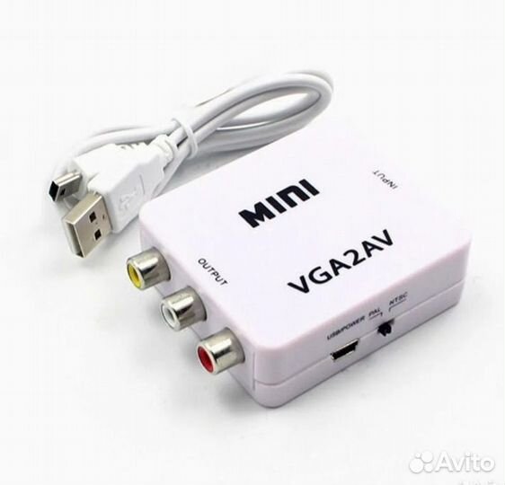 Конвертер аудио видео сигнала AV2-VGA