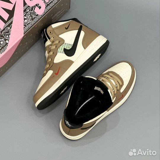 Кроссовки мужские зимние Nike air Jordan