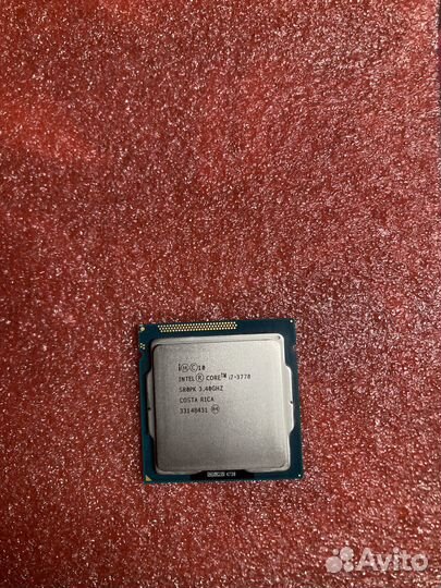Процессор intel core i7 3770