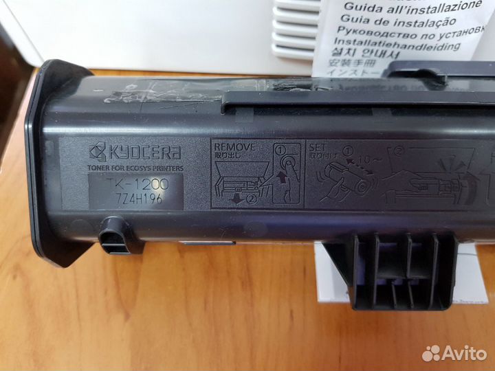 Картридж Kyocera TK 1200 оригинал заправлен
