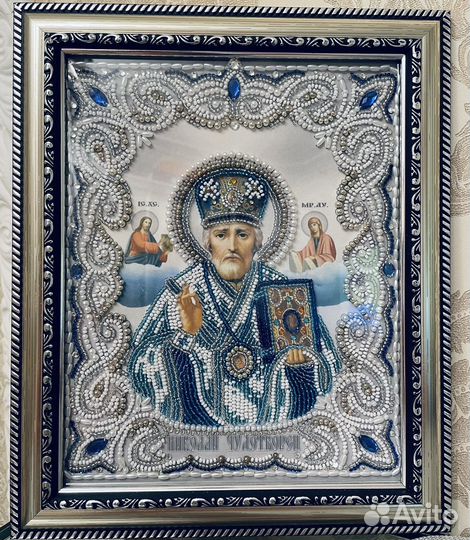 Иконы вышитые бисером