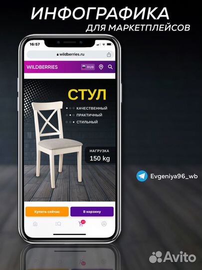 Инфографика для маркетплейсов дизайн карточки