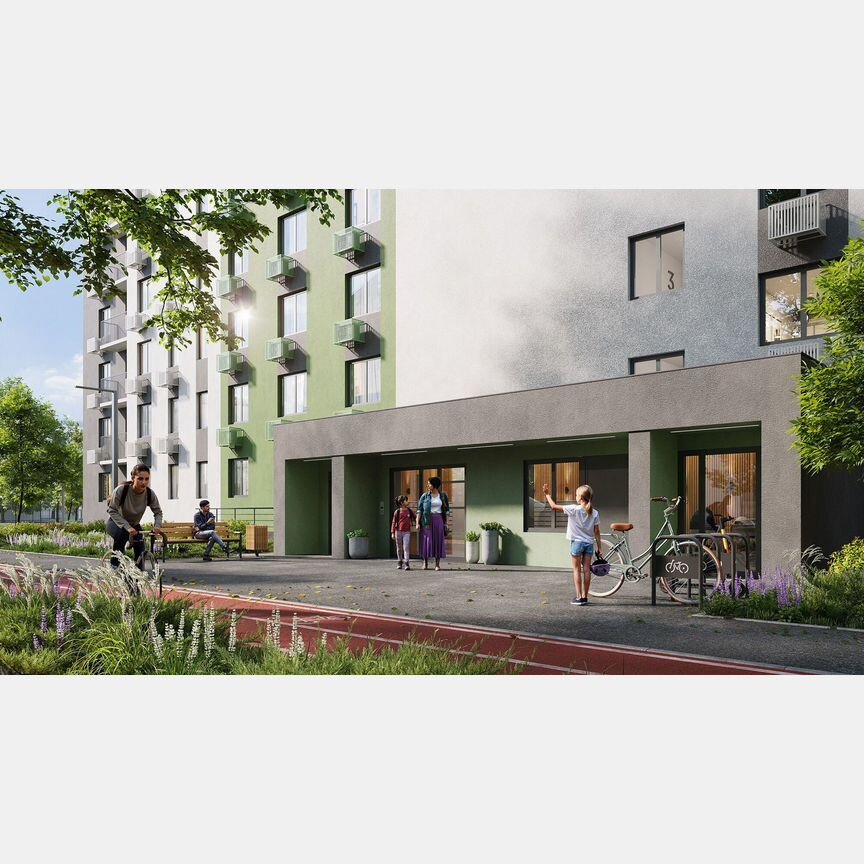 Квартира-студия, 23,5 м², 2/16 эт.