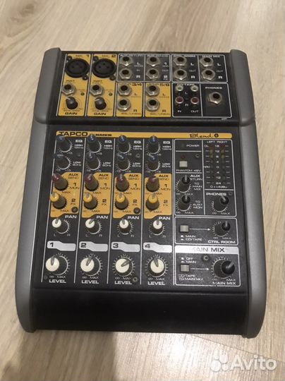 Микшерный пульт mackie tapco blend 6