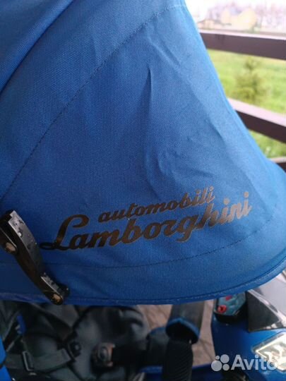 Детский трехколесный велосипед lamborghini