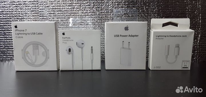 Оригинальный iPhone Адаптер Кабель Переходник Jack