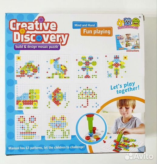 Конструктор Мозаика Creative Discovery