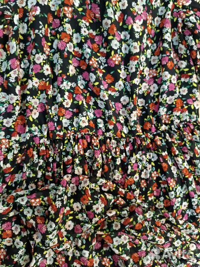 Платье женское H&M, 44-46, макси, с подкладкой