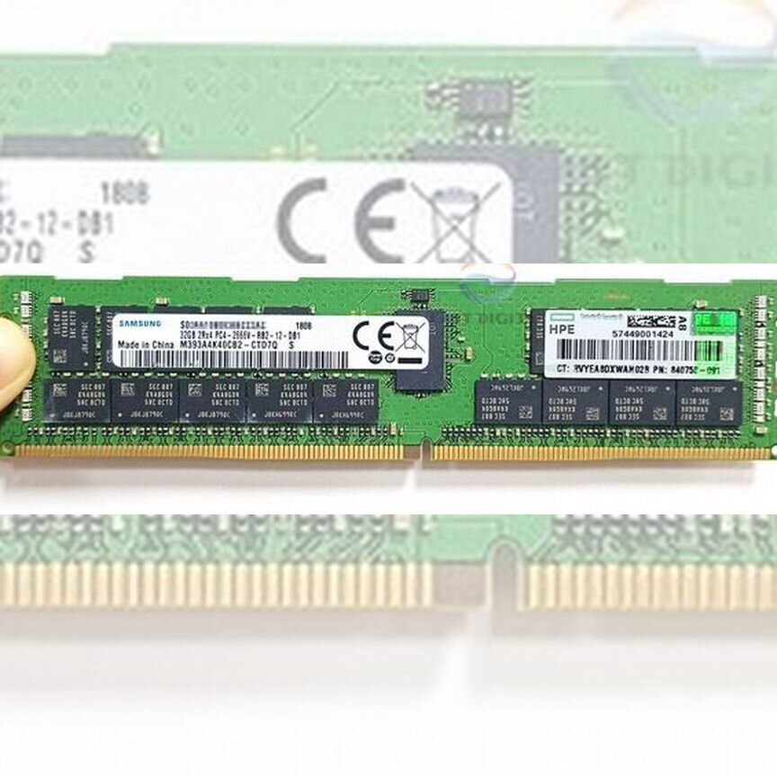 [M393A4K40CB2-CTD] Pc4-2666v-R 32gb Samsung M393a4k40cb2-Ctd