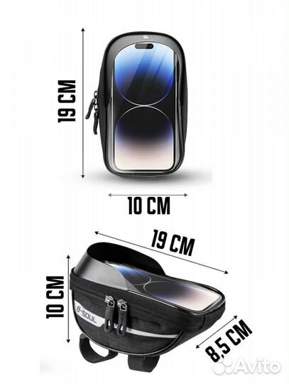 Велосумка на руль