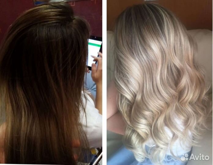 Окрашивание/наращивание/стрижки