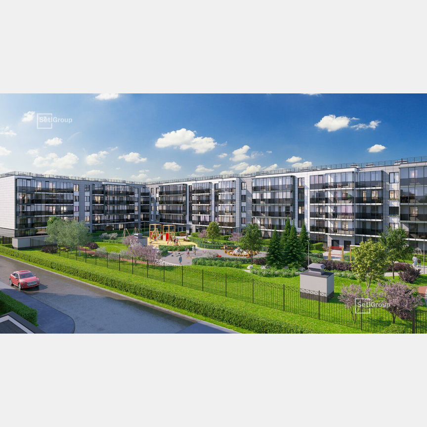 Квартира-студия, 24,9 м², 1/5 эт.