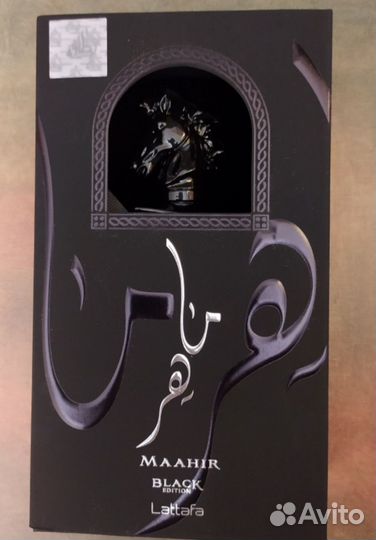 Maahir Black Edition Lattafa Perfumes латтафа