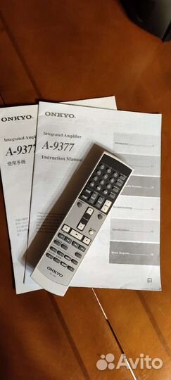 Усилитель onkyo A-9377