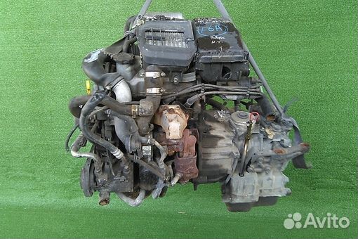 Двигатель в сборе двс suzuki KEI HN11S F6A-T 1999