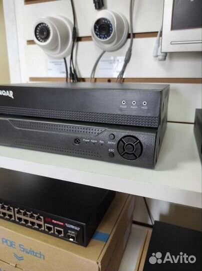 Регистраторы для видеонаблюдения Ip AHD гарантия