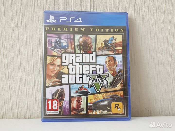 Игра GTA 5 Premium Edition PS4 (новый)