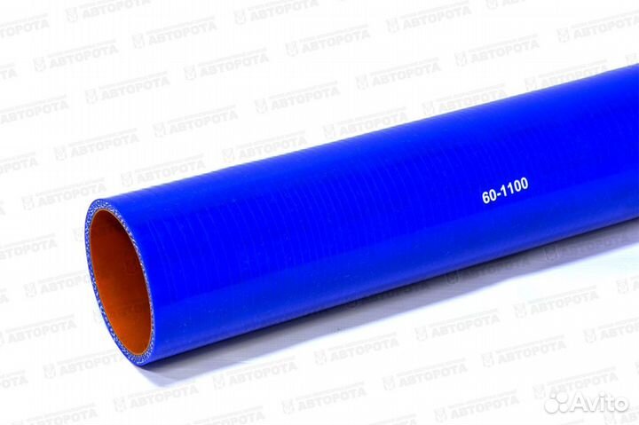 Патрубок силикон прямой D- 60 L-1100мм