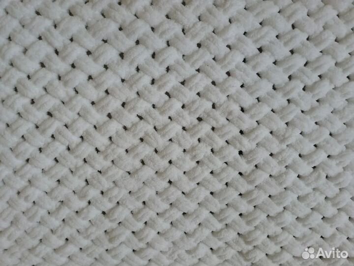 Плед вязаный
