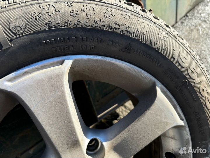 Зимние шины r15