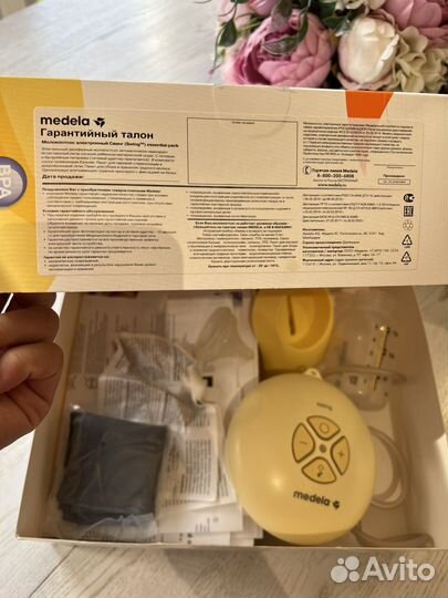 Молокоотсос medela электрический