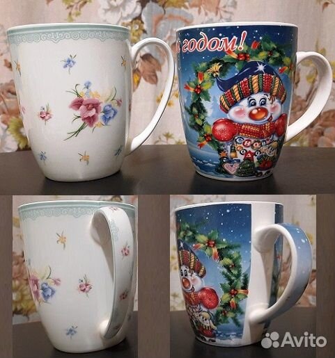 Сервизы, чайные чашки и бокалы