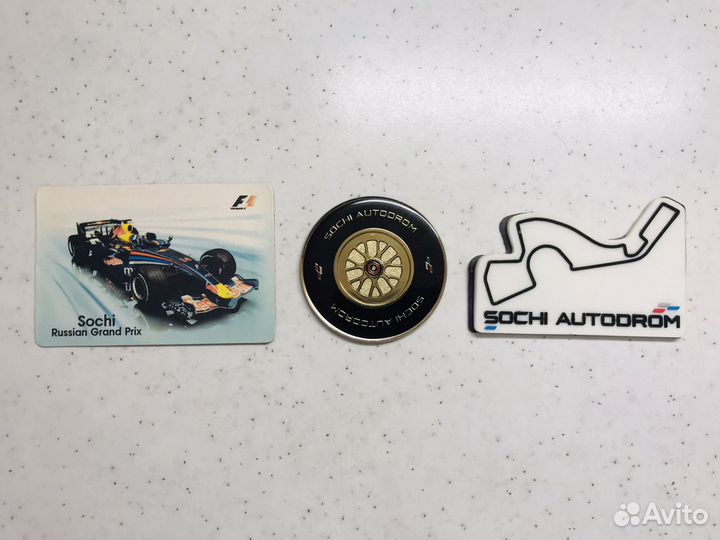 Магнитики Sochi Autodrom оригинал