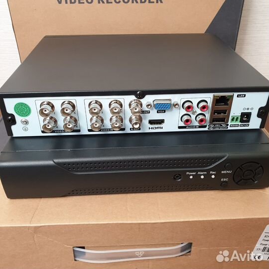 Гибридный видеорегистратор до 5 Мп 8 каналов