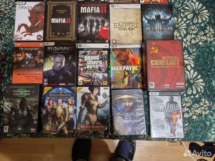 Компьютерные игры диски для пк